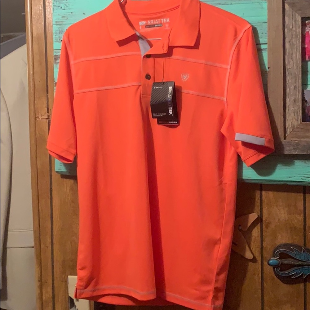 Ariat Men’s Small Heat Resistant Polo